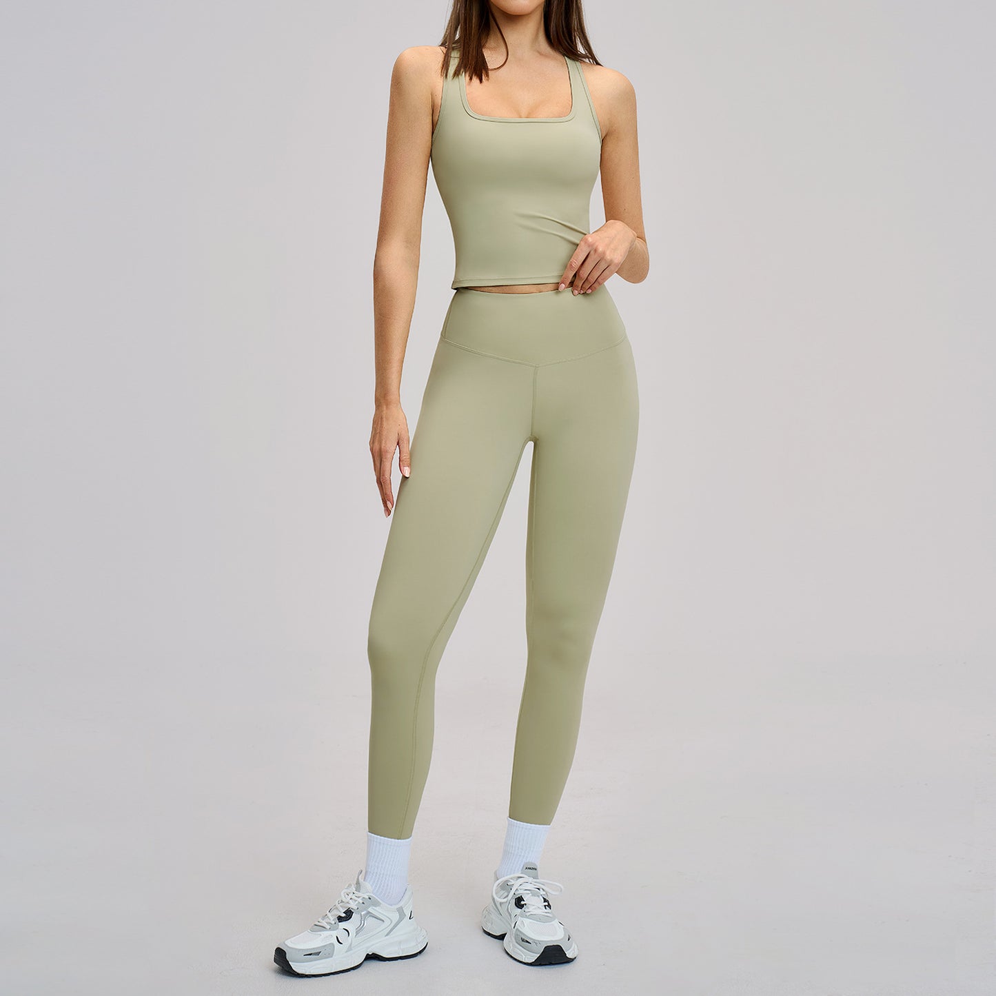 Women's wholesale sports bras fitness set