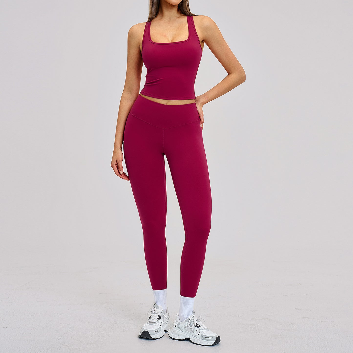 Women's wholesale sports bras fitness set