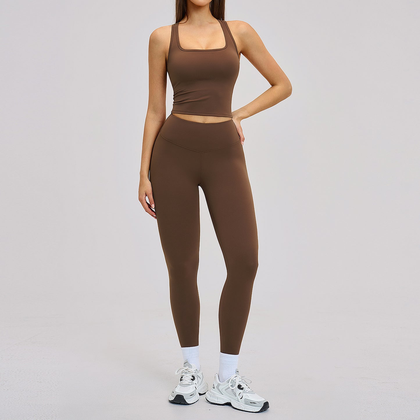 Women's wholesale sports bras fitness set