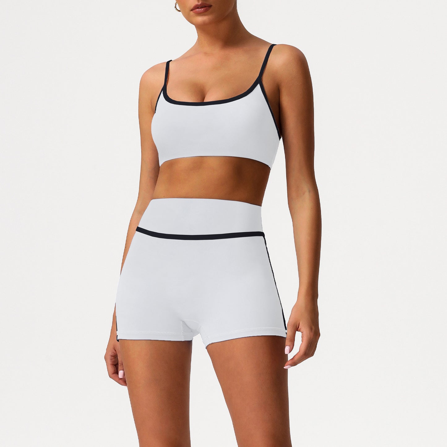 Women's wholesale quick-drying bras shorts fitness suit