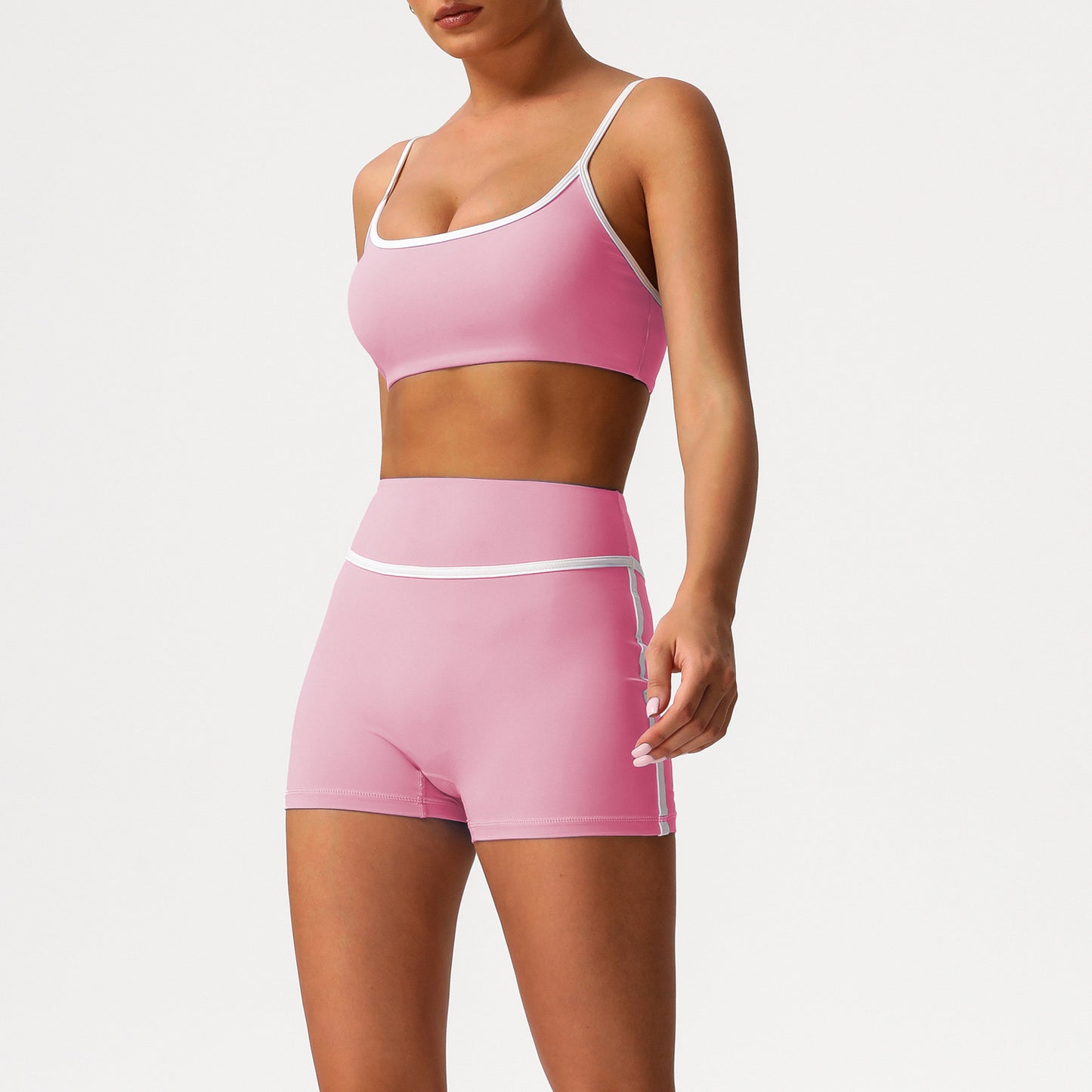 Women's wholesale quick-drying bras shorts fitness suit