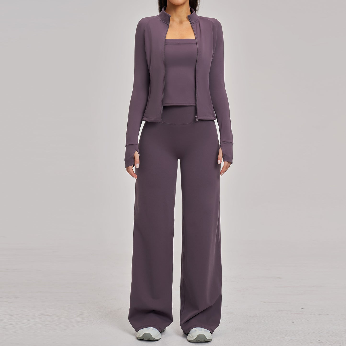Women's wholesale Flexible 3-pieces yoga set