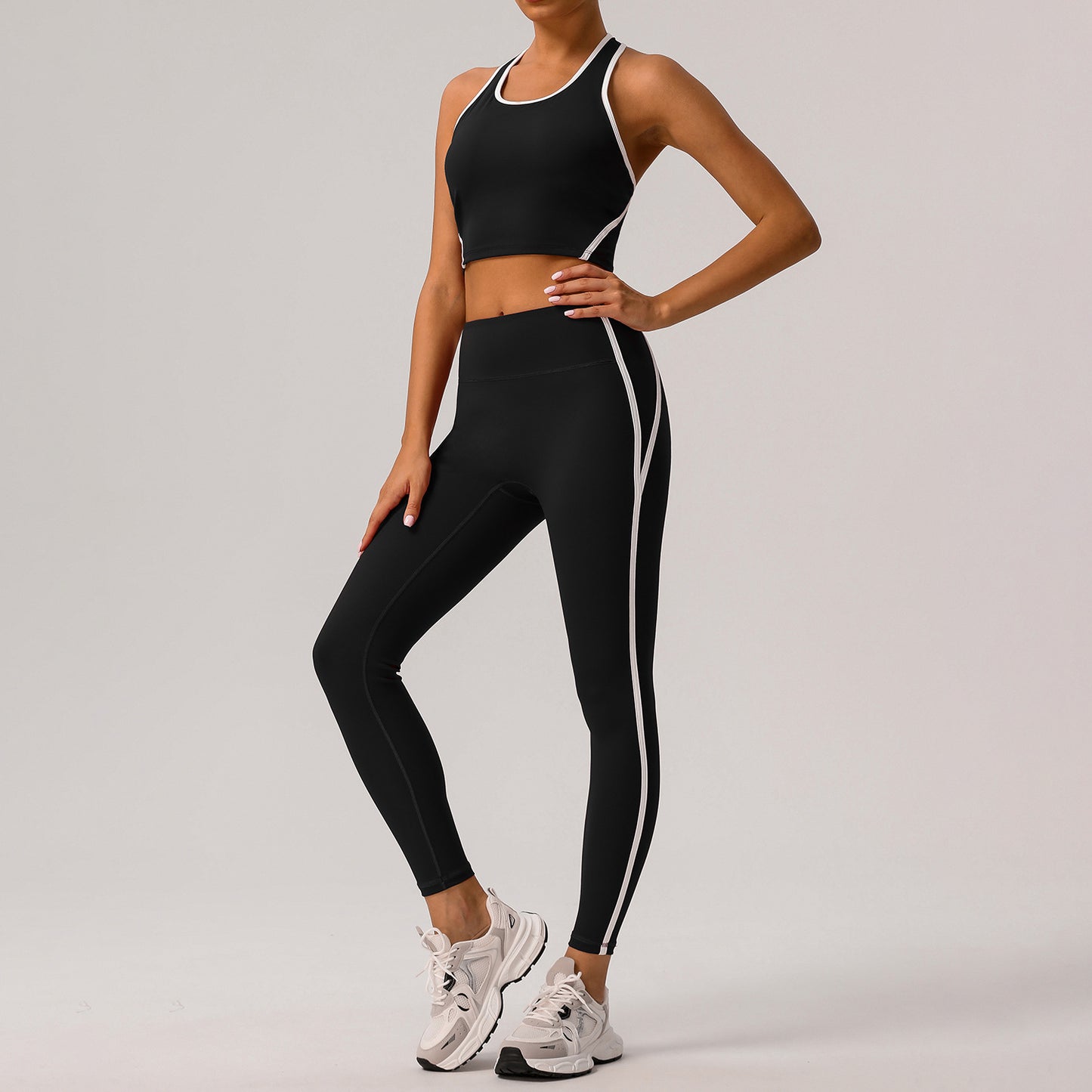 Women's Lightweight sports bras with leggings yoga set