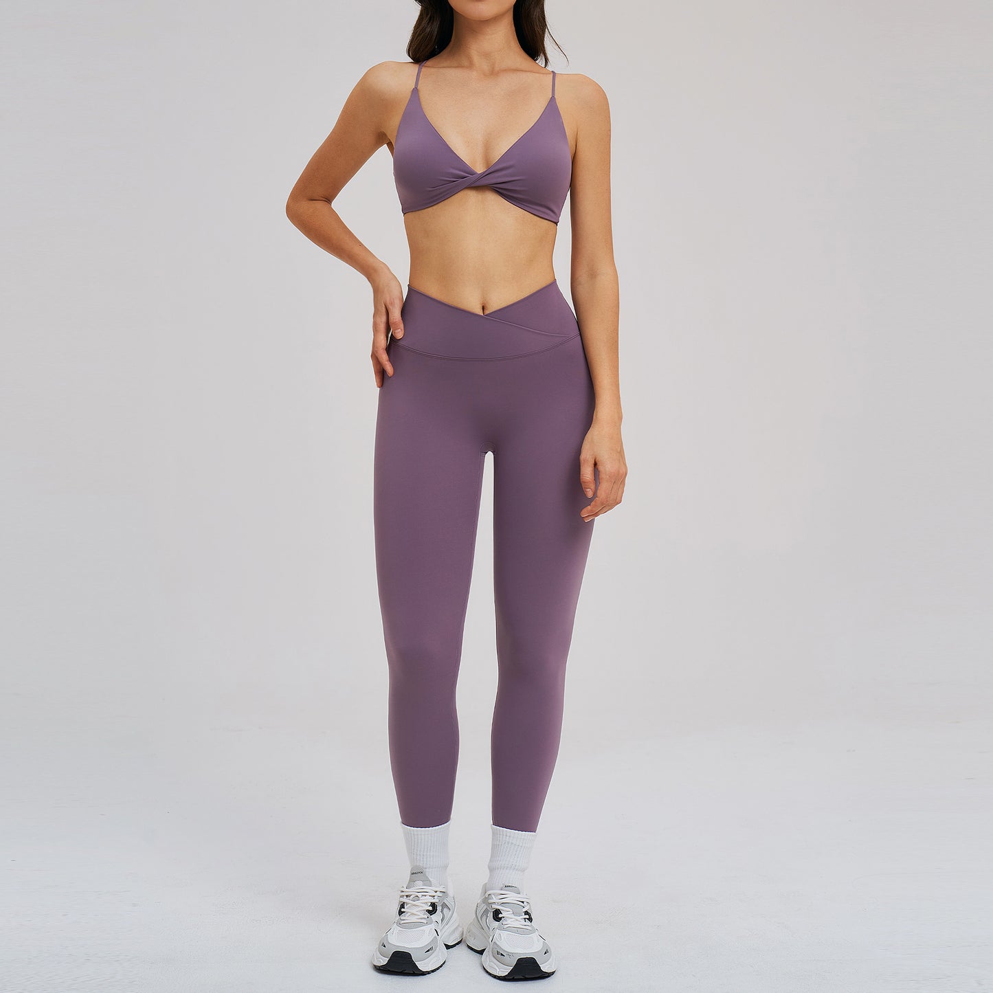 Sexy Soft Fabric Sports Bra Yoga Set