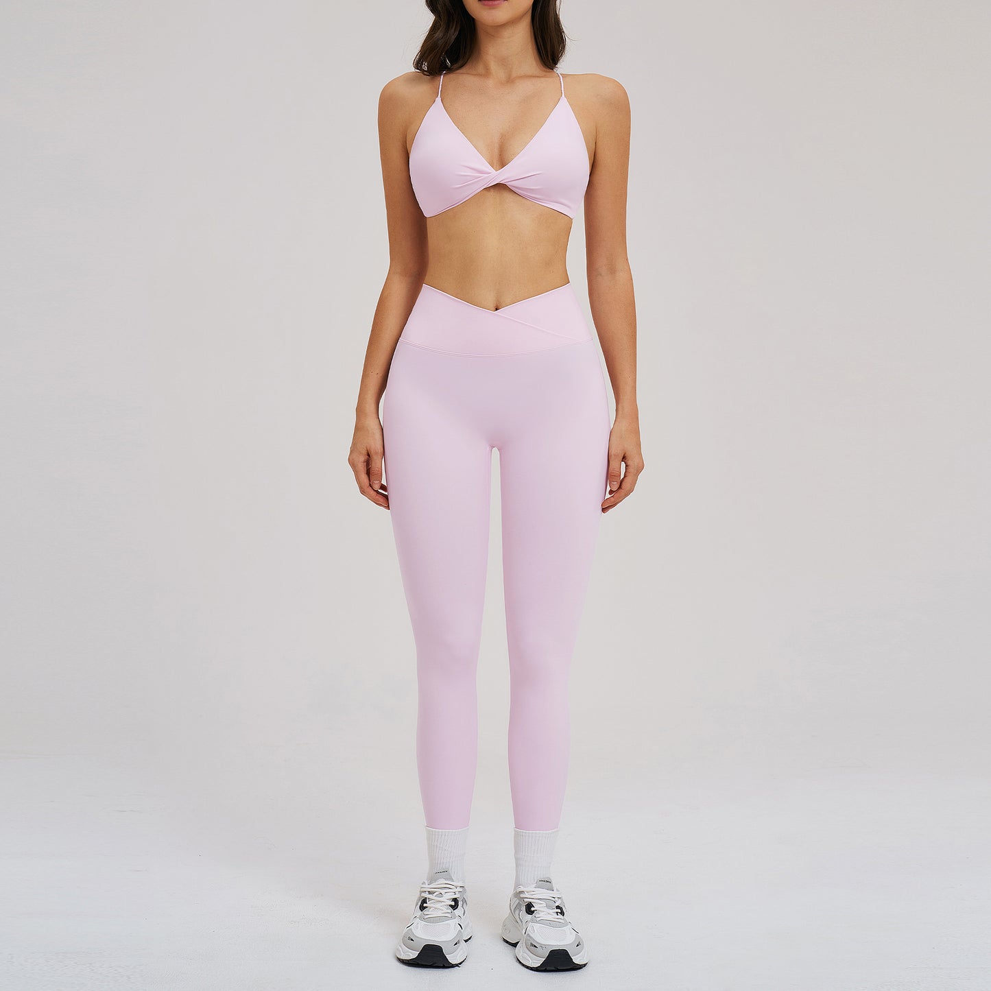 Sexy Soft Fabric Sports Bra Yoga Set