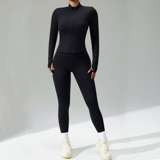 Women's tight yoga suit set