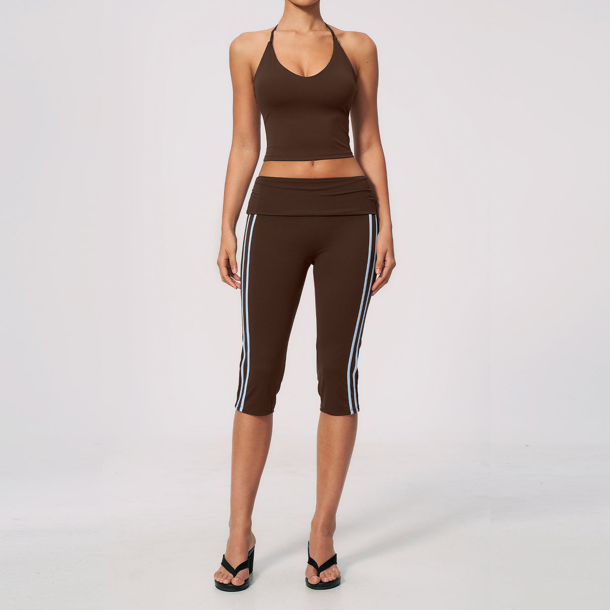 Women's wholesale quick-drying bras with leggings fitness suit