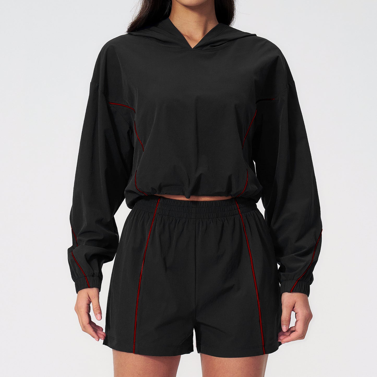 Women's Sun Protection Clothing jacket Set - Color Block Outdoor Casual Running Fitness Quick-Drying Sun Protection Set