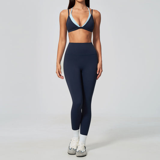 Women's sexy bras with Breathable leggings casual suit
