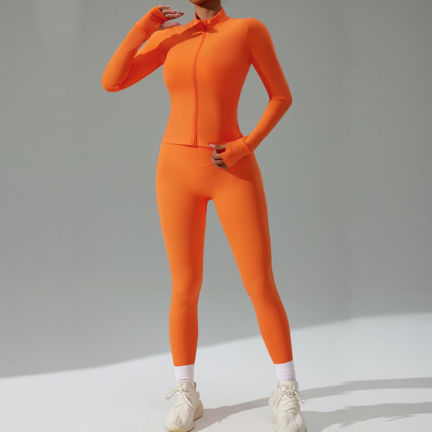 Women's tight yoga suit set