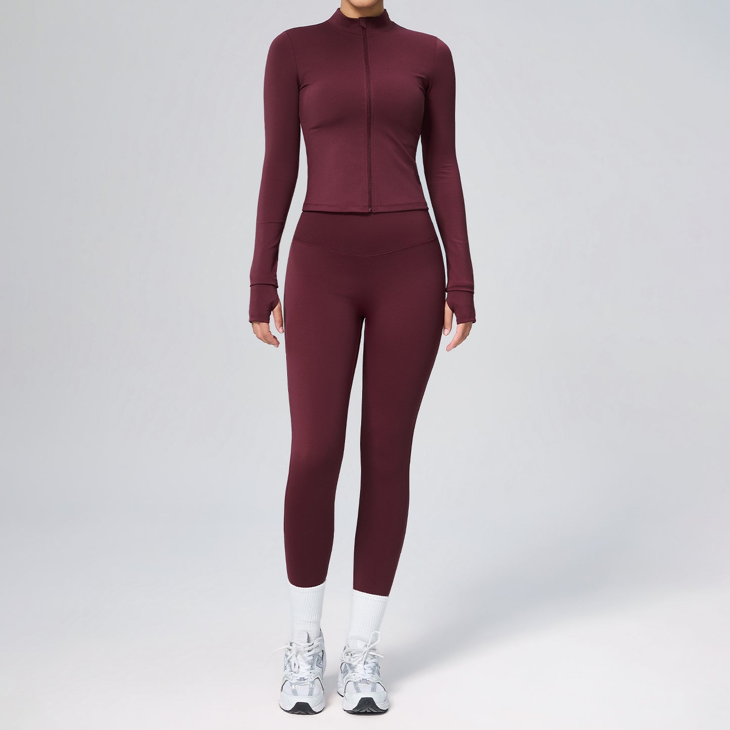 Women's tight yoga suit set