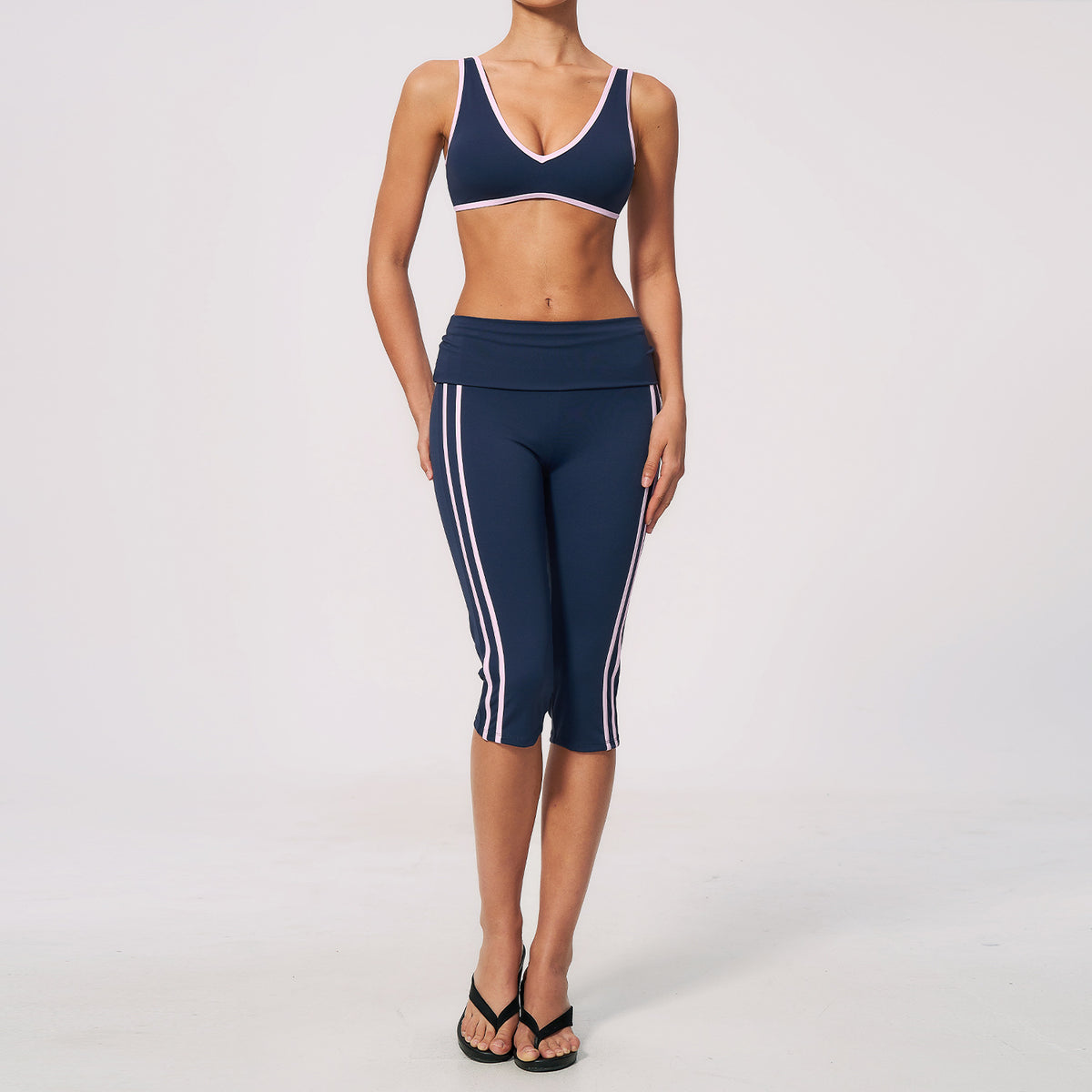 Women's hot selling bras with quick-drying leggings yoga set