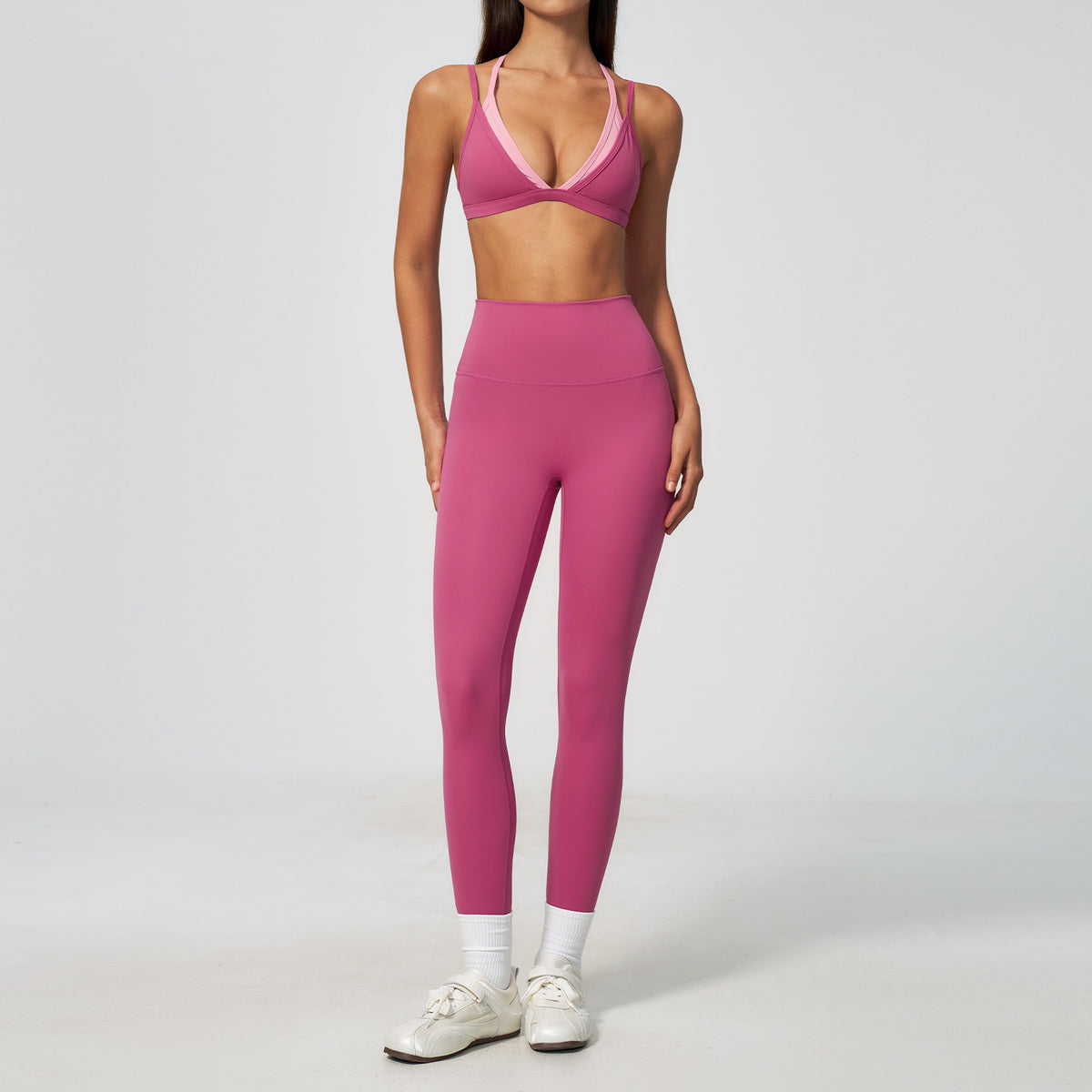 Women's sexy bras with Breathable leggings casual suit