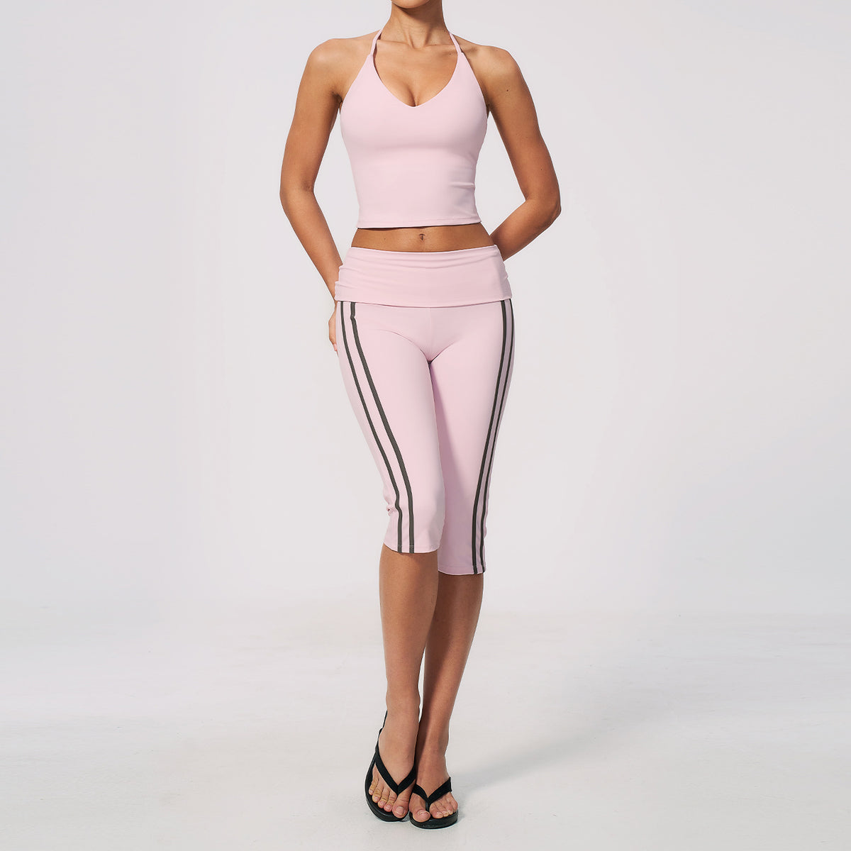 Women's wholesale quick-drying bras with leggings fitness suit