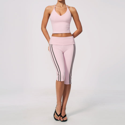 Women's wholesale quick-drying bras with leggings fitness suit
