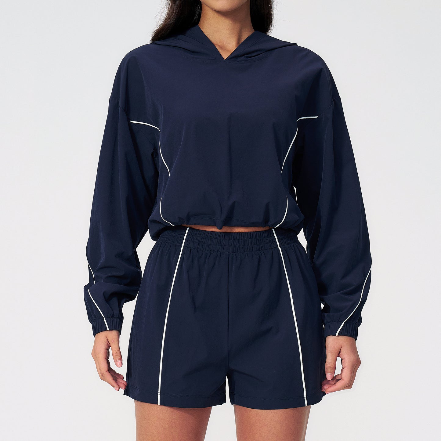 Women's Sun Protection Clothing jacket Set - Color Block Outdoor Casual Running Fitness Quick-Drying Sun Protection Set