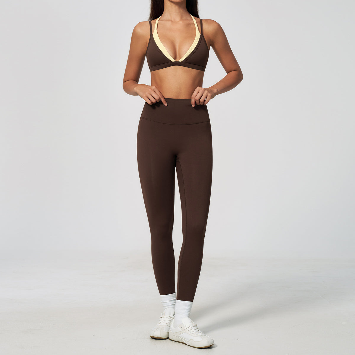 Women's sexy bras with Breathable leggings casual suit