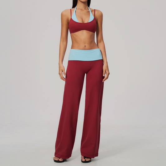 Wholesale New quick-drying Bras with pants fitness Yoga Set for women
