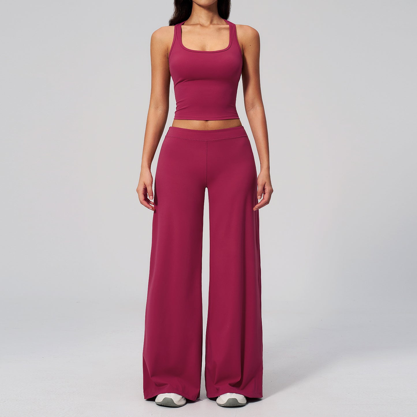 Women's butt-lifting tight-fitting pants fitness  quick-drying yoga set