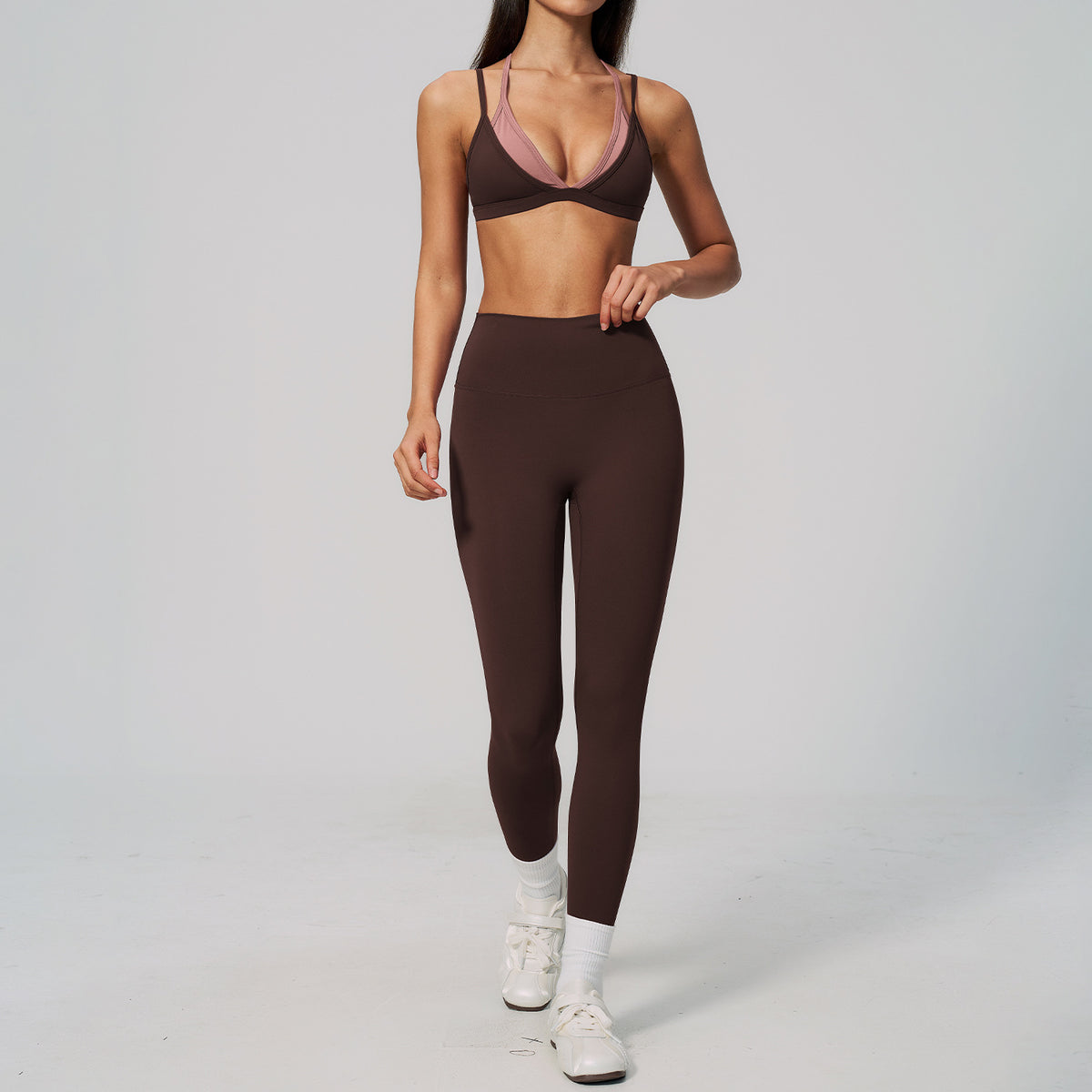 Women's sexy bras with Breathable leggings casual suit