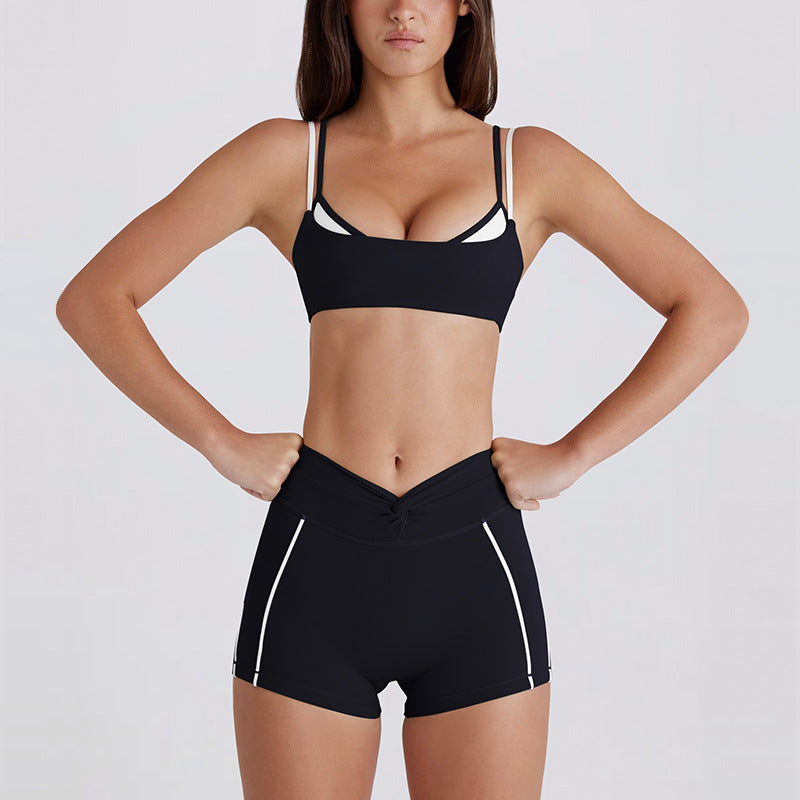 Breathable fashion Fitness bras set for women