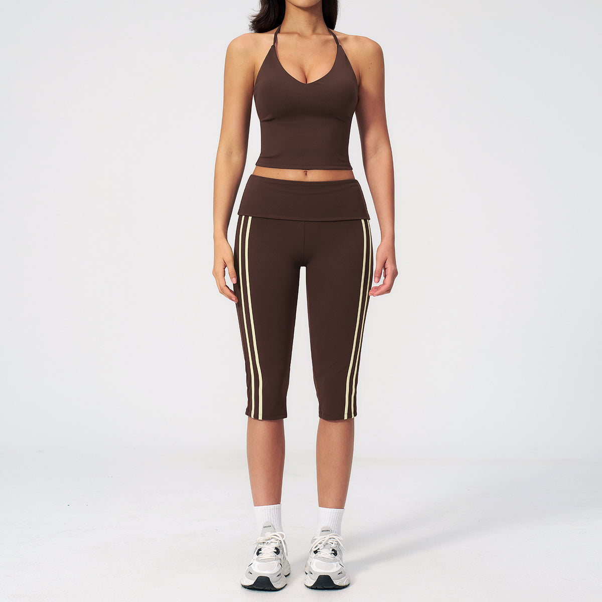 Women's wholesale quick-drying bras with leggings fitness suit