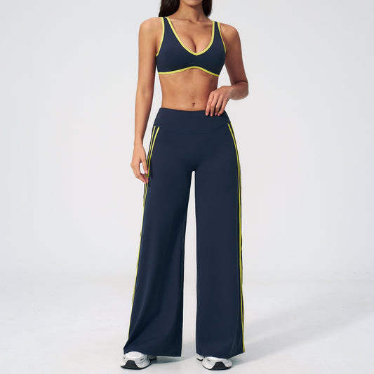 Slimming and quick-drying fitness wear outdoor running sports set