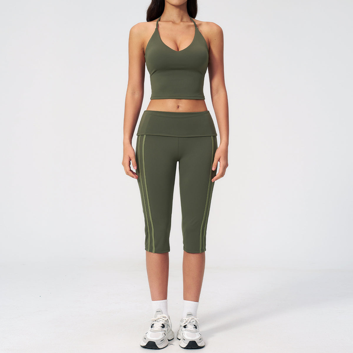 Women's wholesale quick-drying bras with leggings fitness suit
