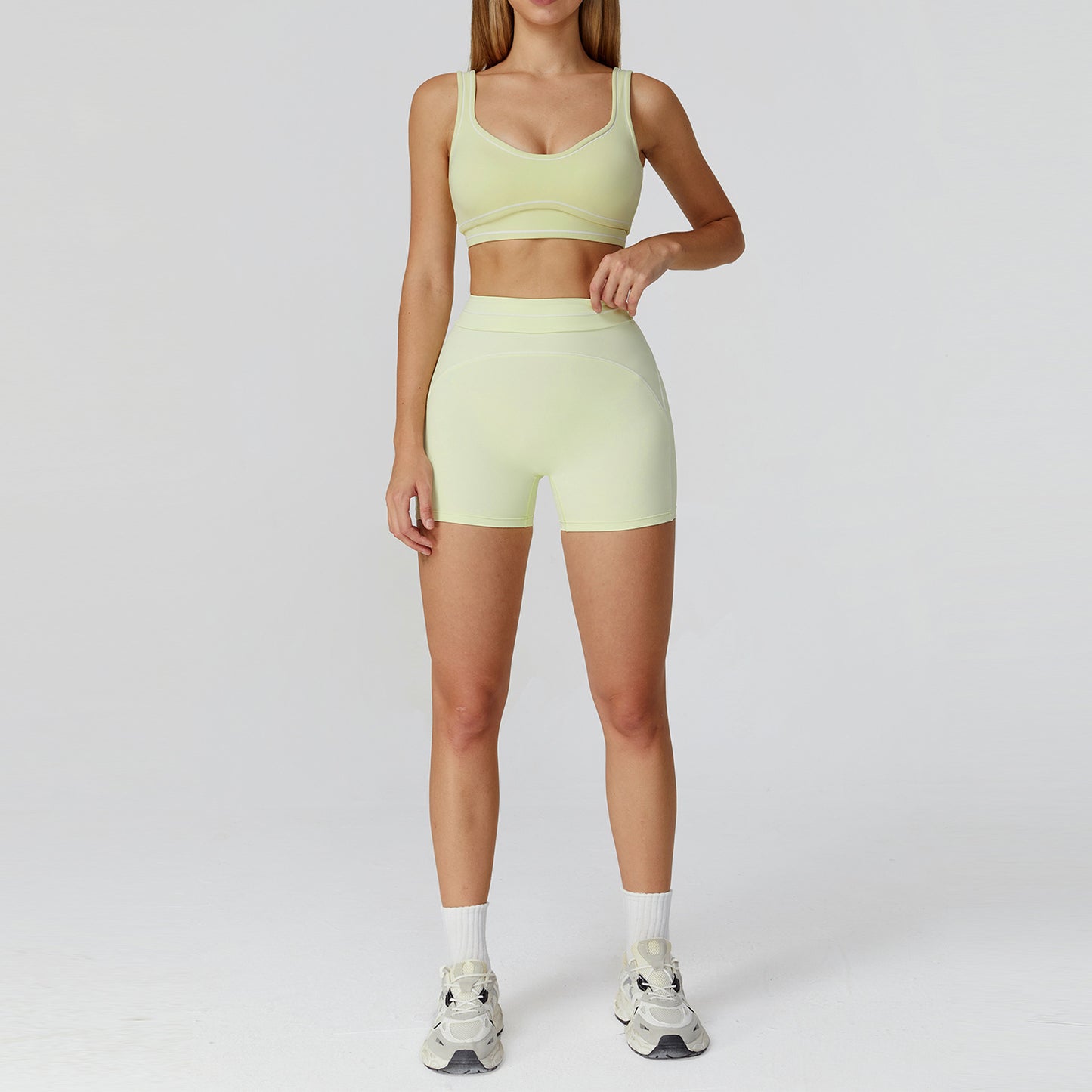 Women's hot-selling sports bras fitness yoga set