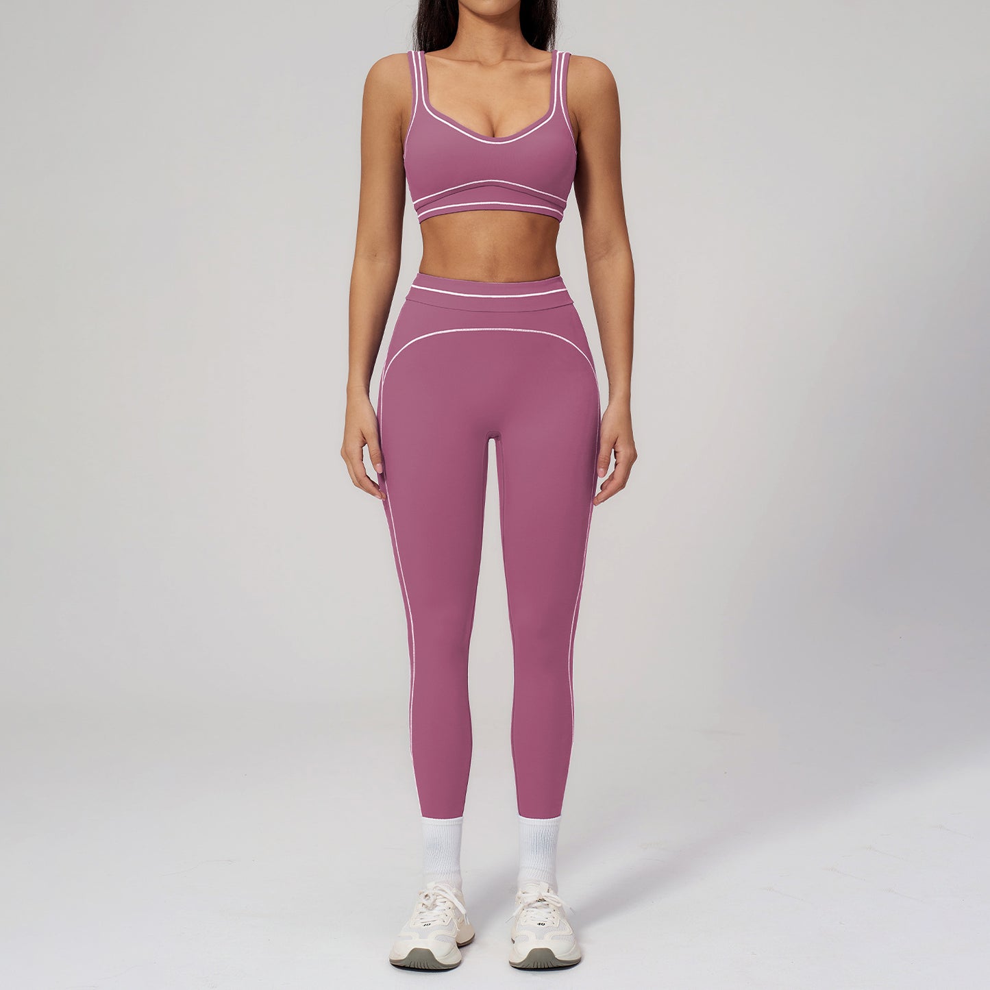 Women's wholesale hot-selling sports bras fitness yoga set