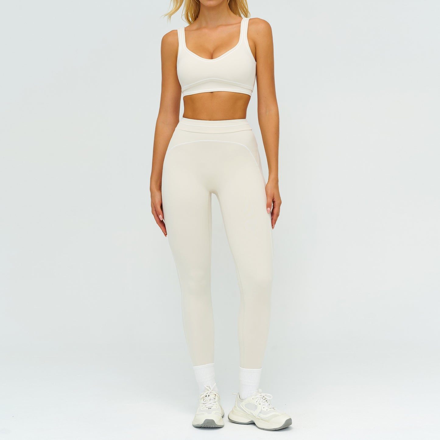 Women's wholesale hot-selling sports bras fitness yoga set