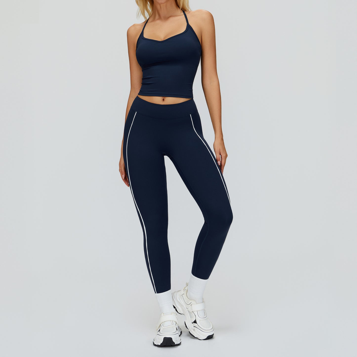 Women's soft quick-drying bars with legging yoga suit