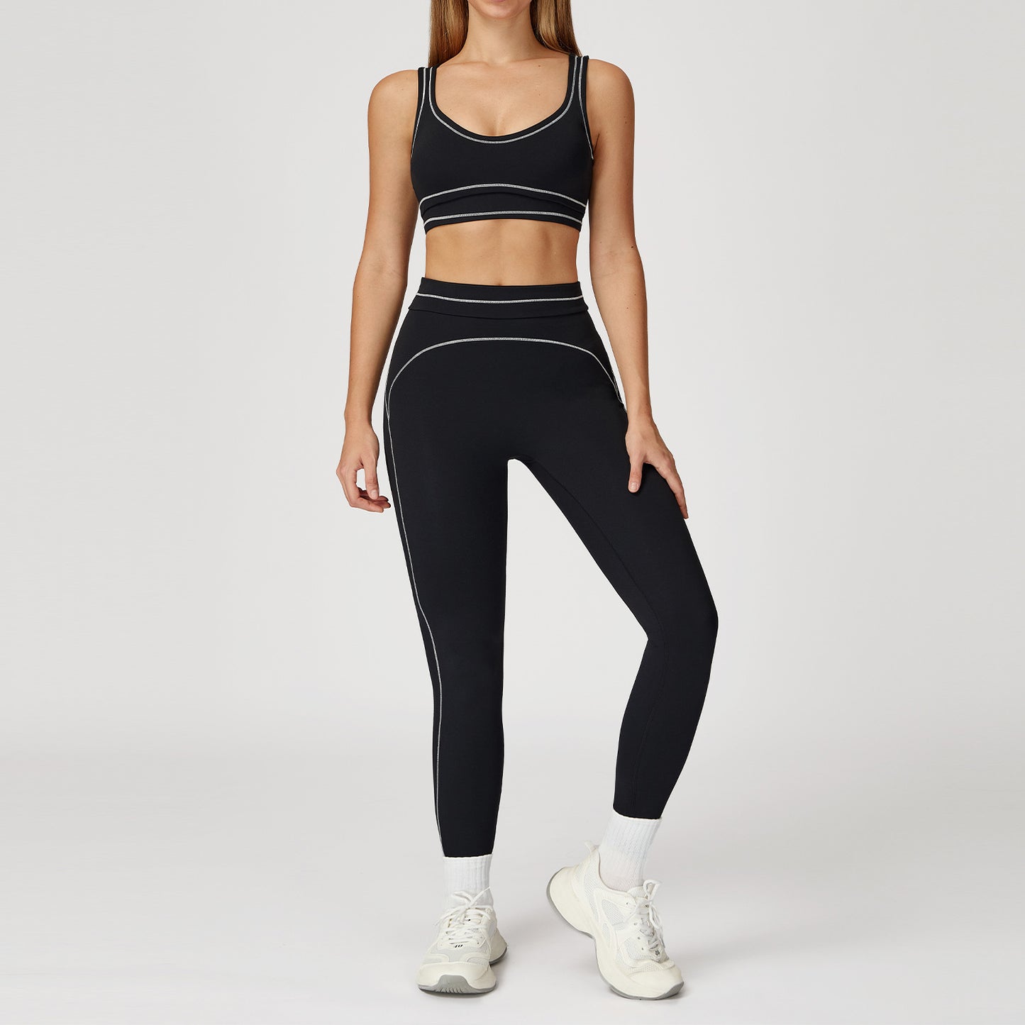 Women's wholesale hot-selling sports bras fitness yoga set
