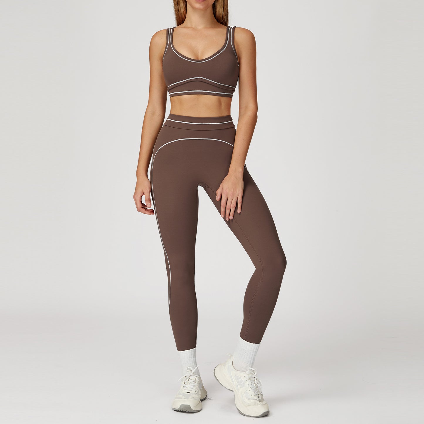 Women's wholesale hot-selling sports bras fitness yoga set