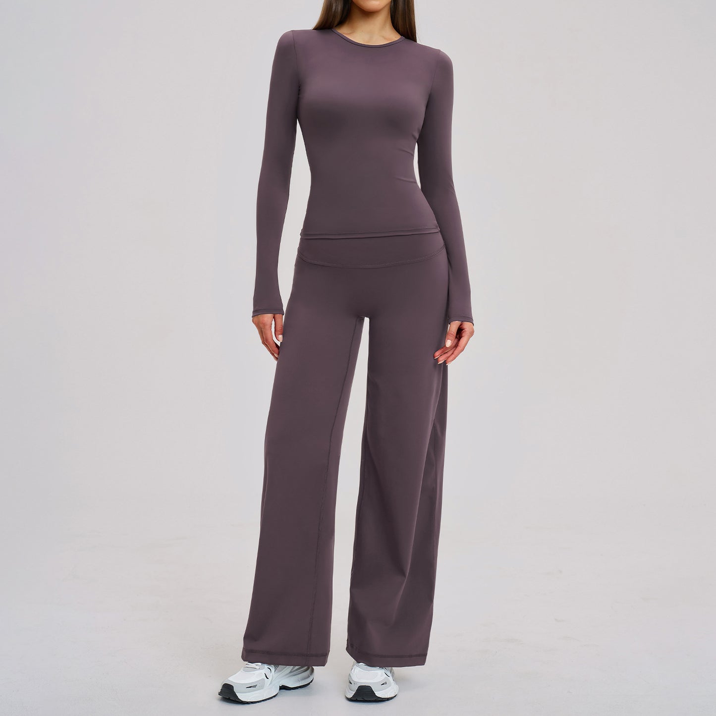 Wide Leg Loose Sports and Leisure Set Outdoor Running and Fitness Set